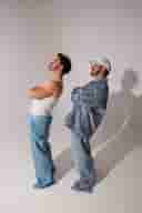 gemeliers posando