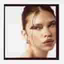 rostro modelo posando